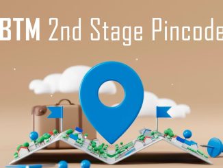 BTM 2ND Stage Pincode